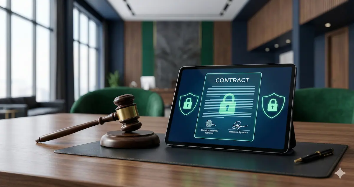 Managing contracts and compliance using the best AI legal software for small business in 2026.