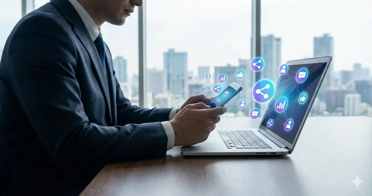 best AI social media tools for small business